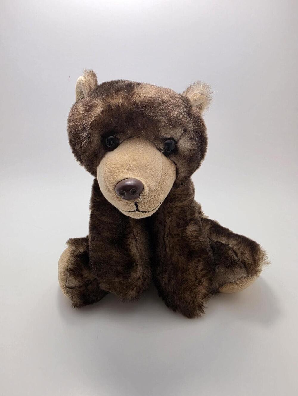 The Petting Zoo Soft Brown Bear New Plush! (8 inch)